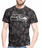 Men's Seattle Seahawks '47 Blackstone Men's T Shirt Black,baseball caps,new era cap wholesale,wholesale hats